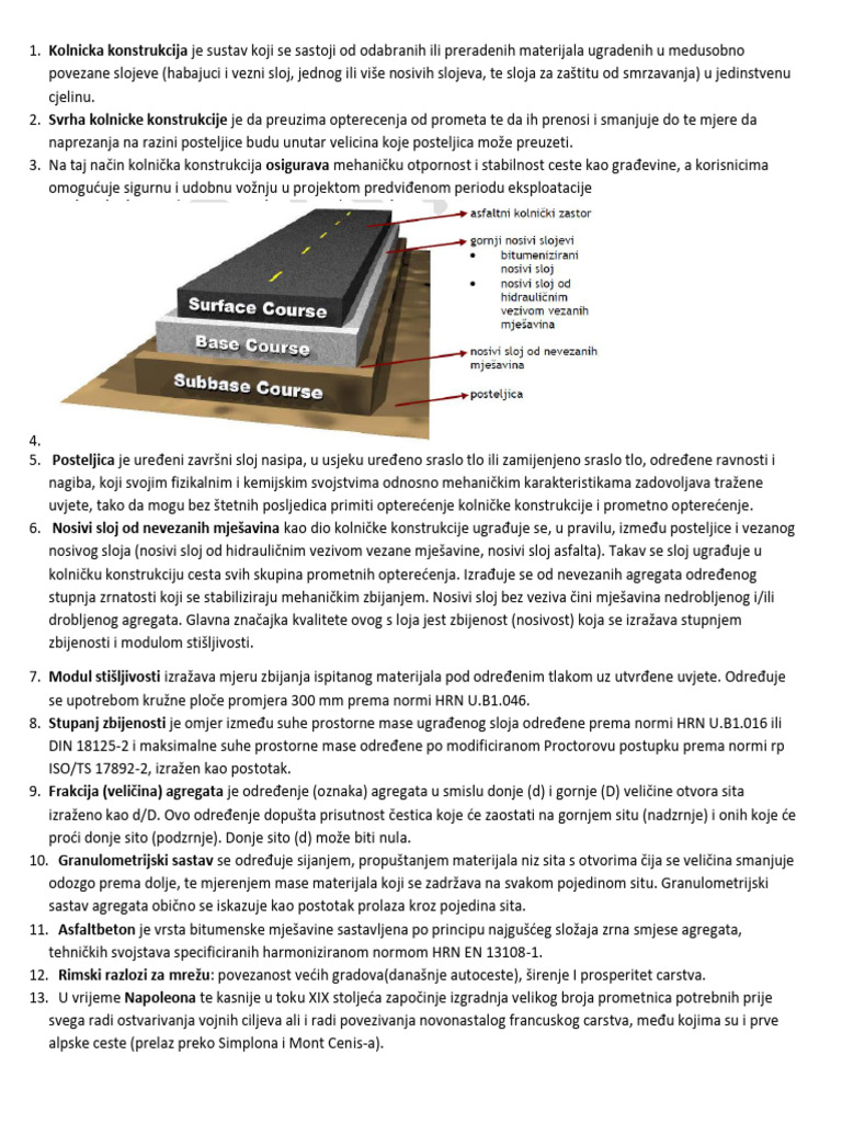Kolnicke Konstrukcije 1.kolokvij | PDF