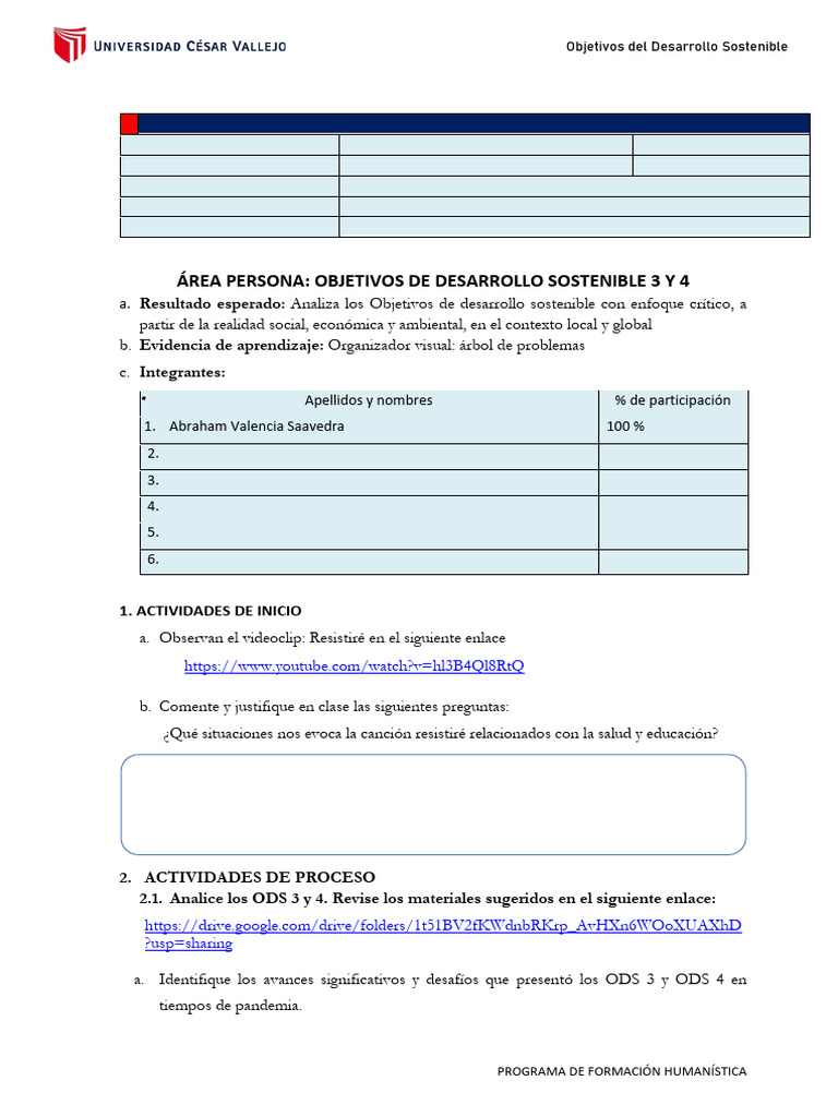 Guía práctica N° 04 - Abraham Valencia | PDF | Sustentabilidad ...