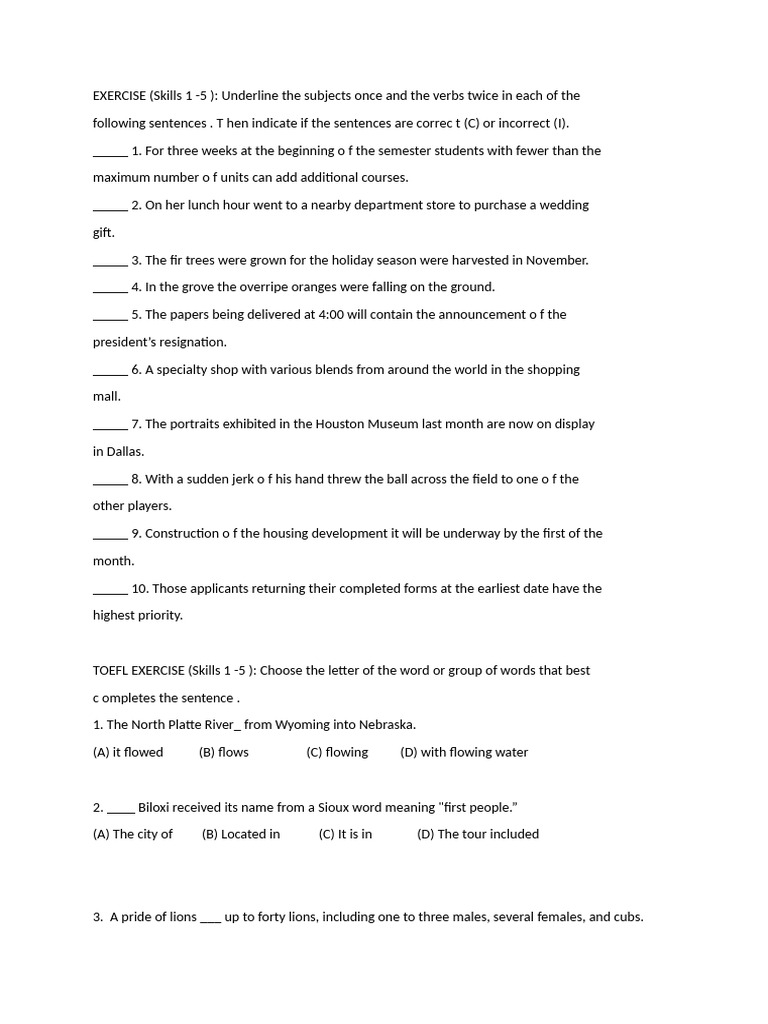 Exercise | PDF