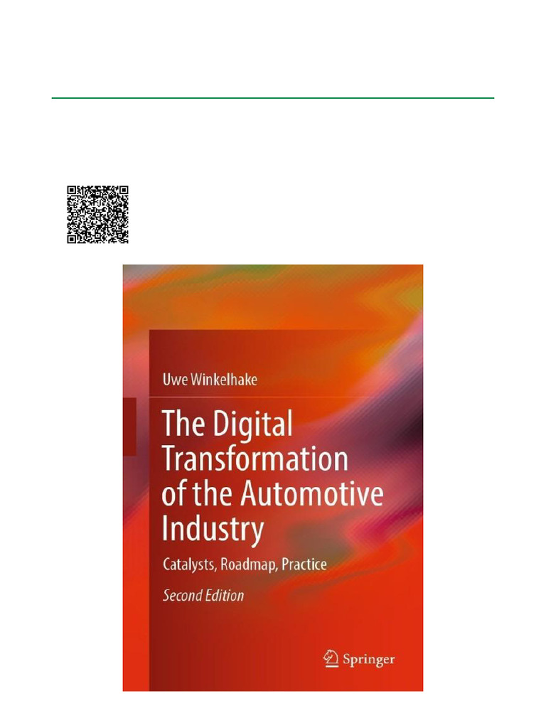 The Digital Transformation of the Automotive Industry Catalysts ...