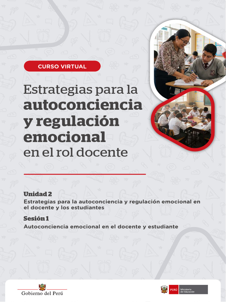 Estrategias de Autoconciencia Emocional Docente | PDF | Las emociones ...