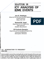 Frequency Analysis of Extreme Events