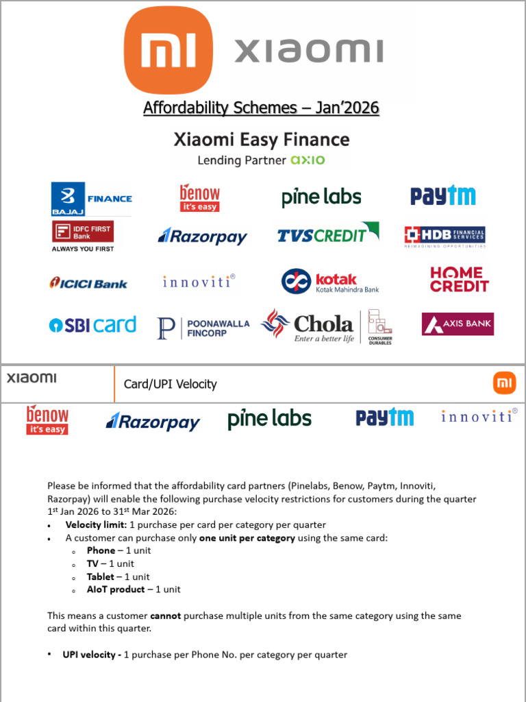 January 2026 Affordability Schemes Overview | PDF | Credit Card | Money