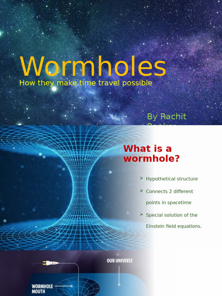 Understanding Wormholes and Time Travel | PDF