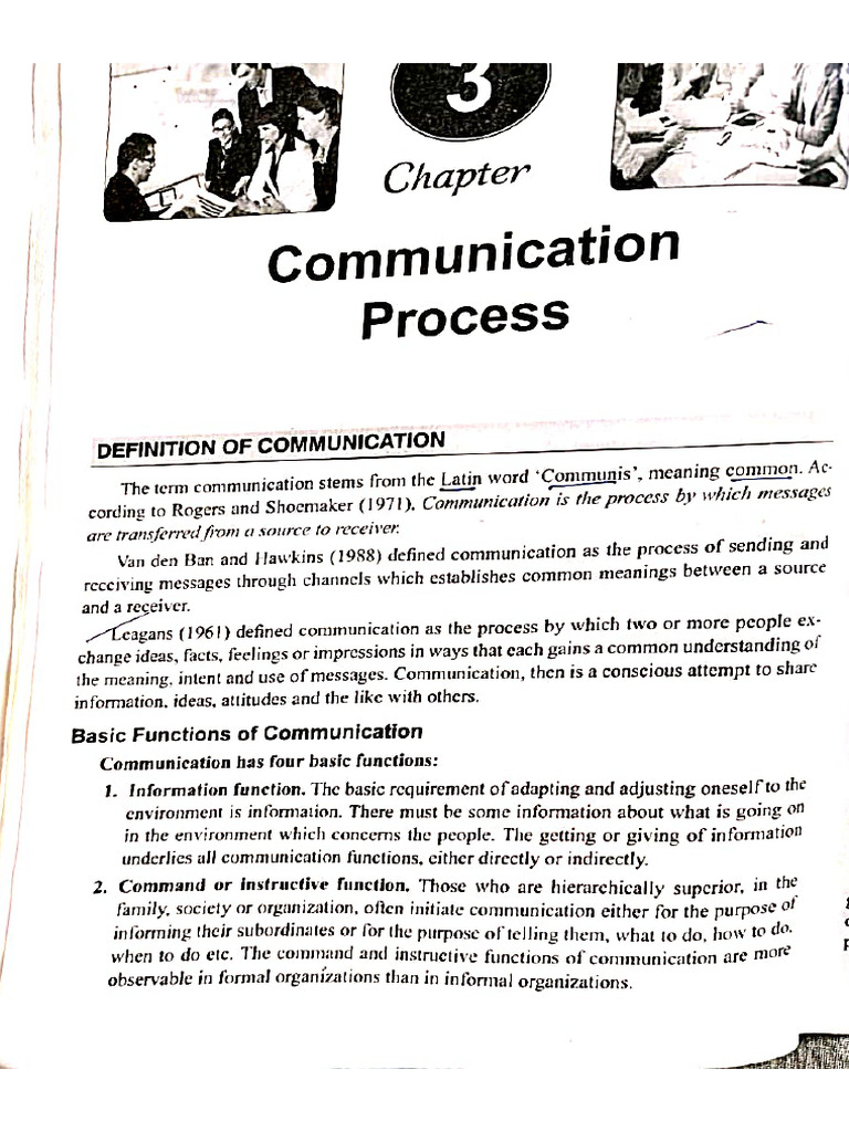 Communication Process | PDF