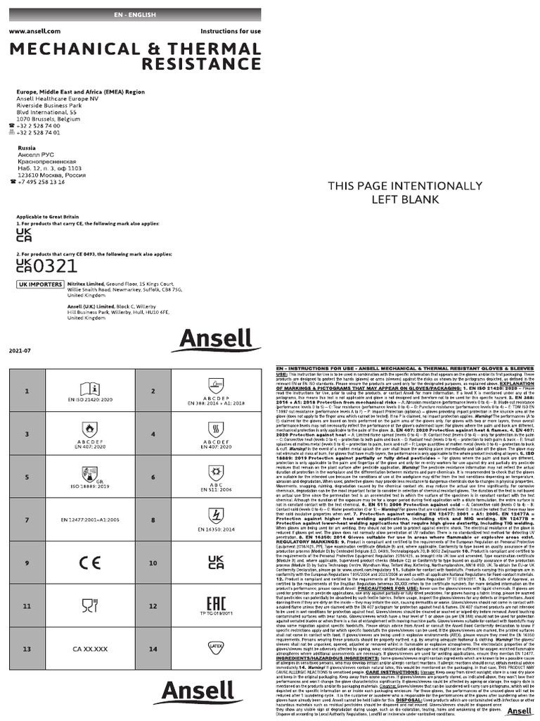 IFU-Mechanical and Thermal Resistance_Split_V3 1 en (2) | PDF