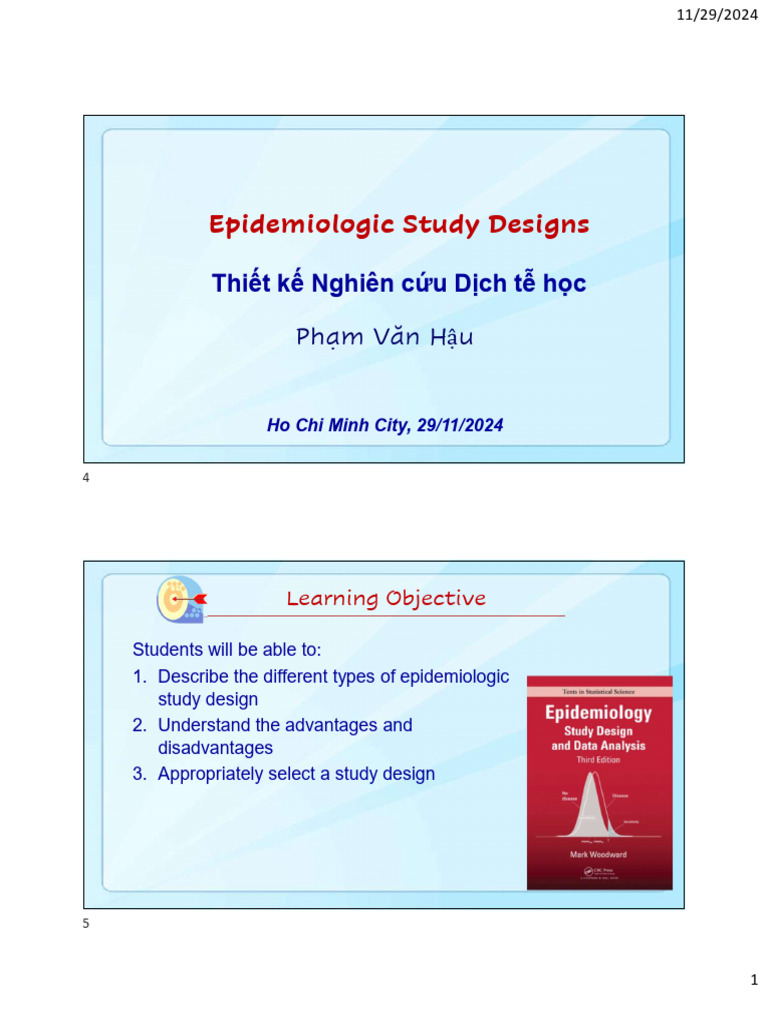 04. Epidemiologic Study Designs_V | PDF
