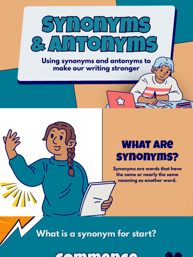REVIEWER Reading Synonyms and Antonyms | PDF