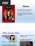 Mulan: Character Traits and Analysis | PDF | Psychological Concepts ...