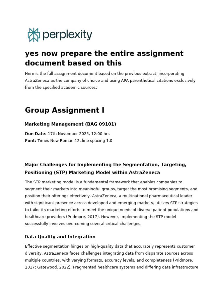 Yes Now Prepare the Entire Assignment Document Bas | PDF | Regulatory ...