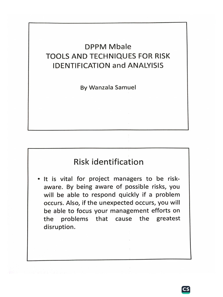 Risk 5 | PDF