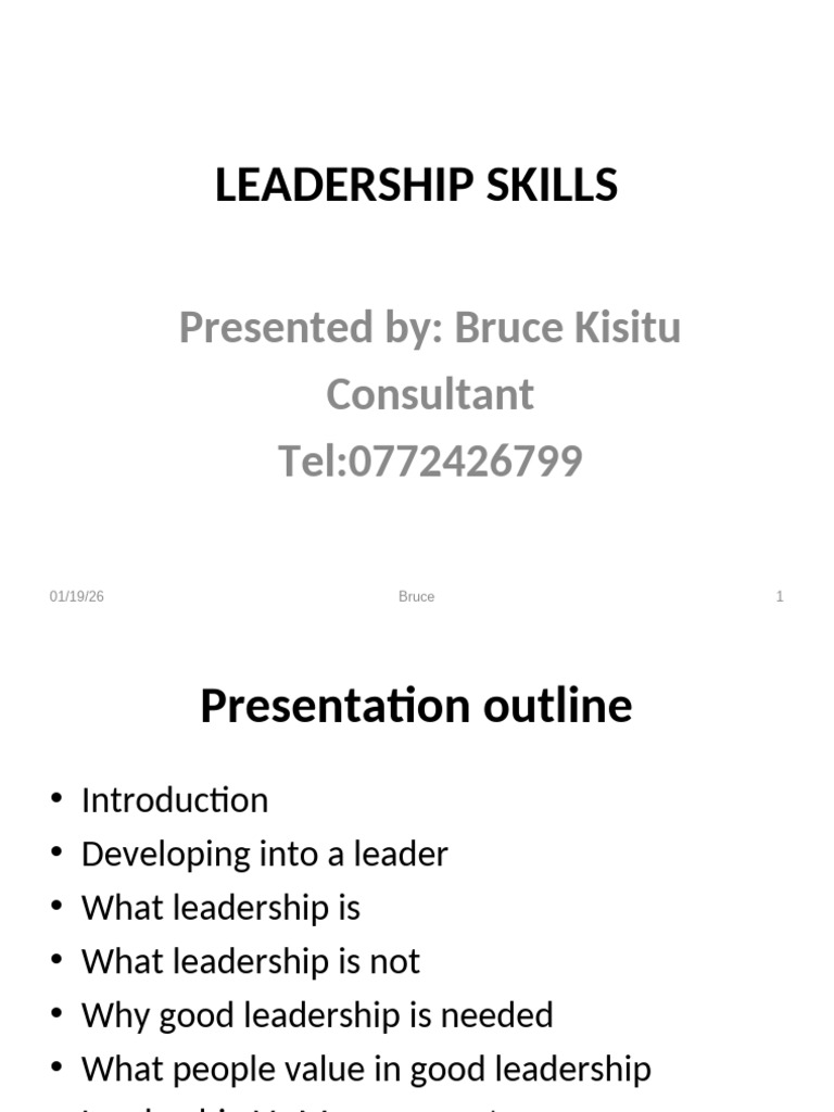 Essential Leadership Skills Explained | PDF | Leadership | Servant ...