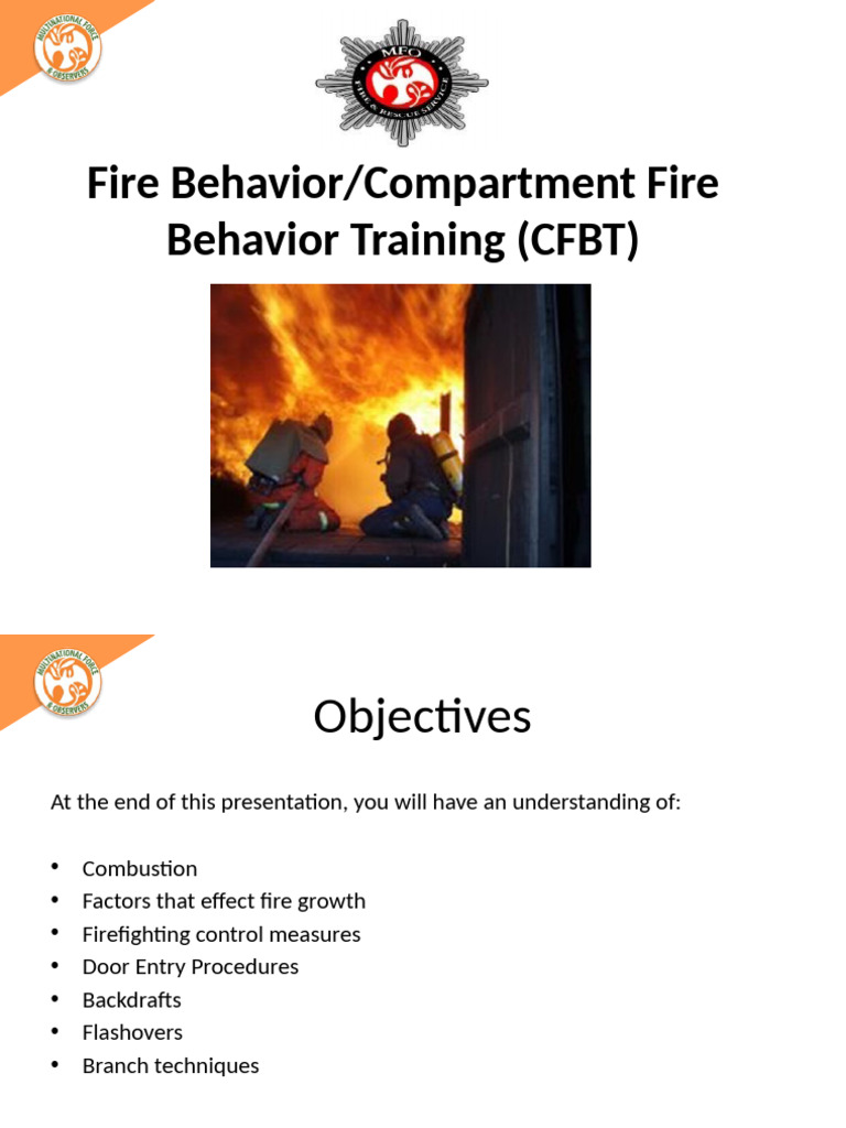 Compartment Fire Behavior Training Guide | PDF | Fires | Firefighting