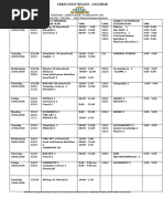 Matigo Examinations Board Uace Time Table 2026 | PDF