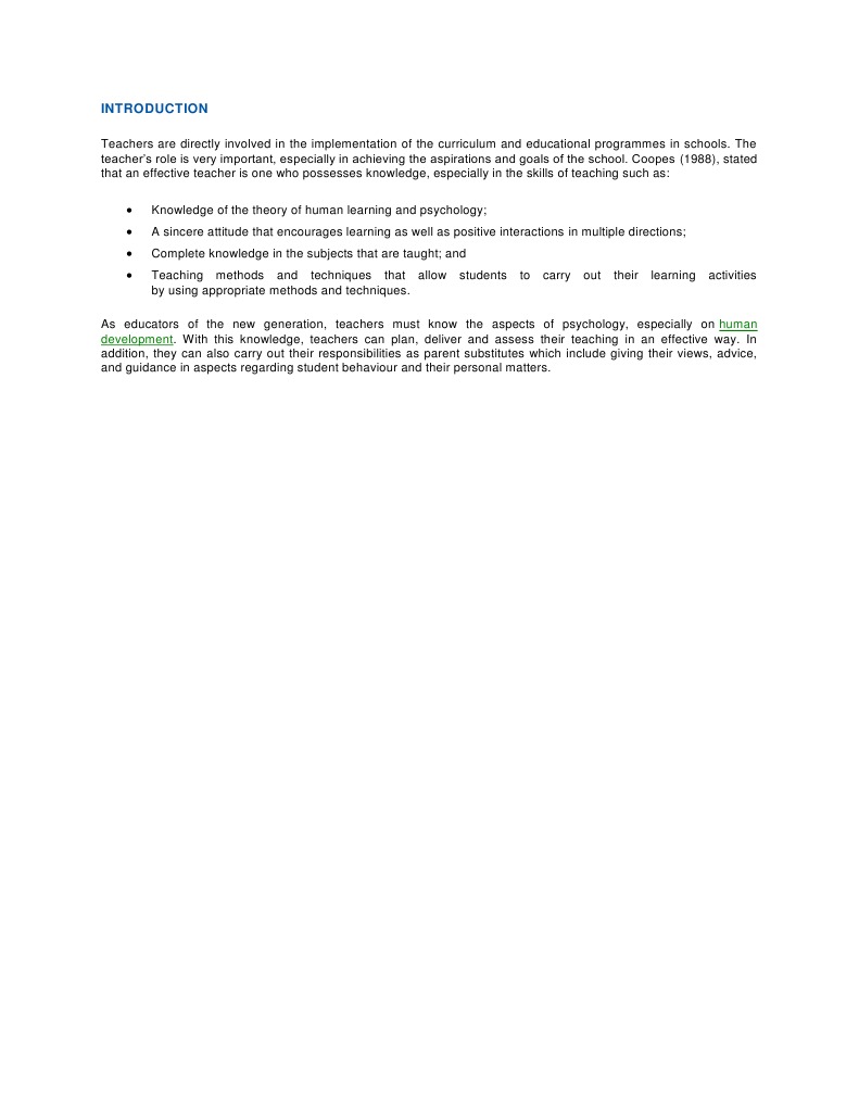 The Essential Role of Teachers in Education | PDF | Career & Growth
