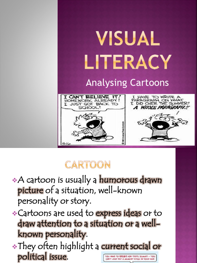 Understanding Cartoon Analysis Techniques | PDF | Cartoon