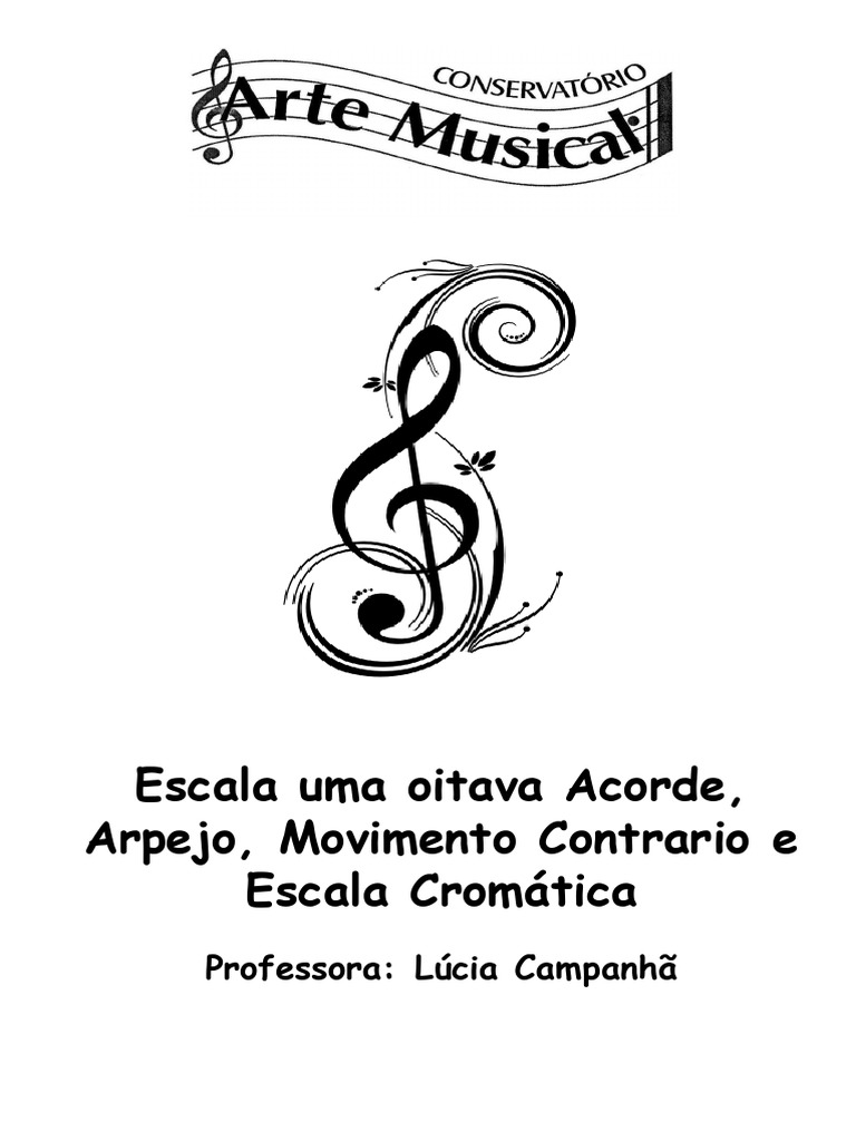 Escala (Corrgida) Uma Oitava - Completa | PDF