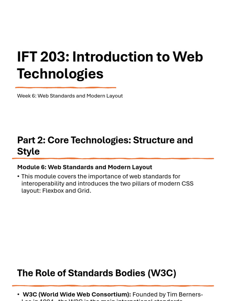 Web Standards: Flexbox & Grid Layouts | PDF | World Wide Web | Internet ...