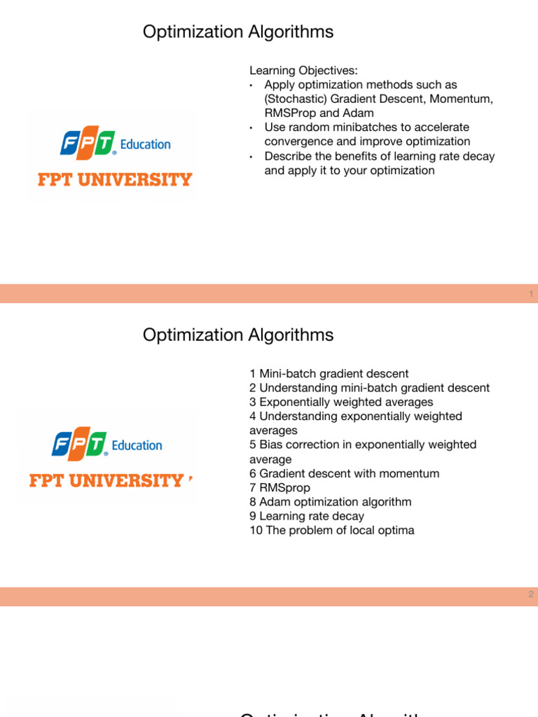 Mini-Batch Gradient Descent Techniques | PDF | Algorithms And Data ...