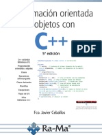 Ceballos: Programación Orientada A Objetos Con C++ 5ed