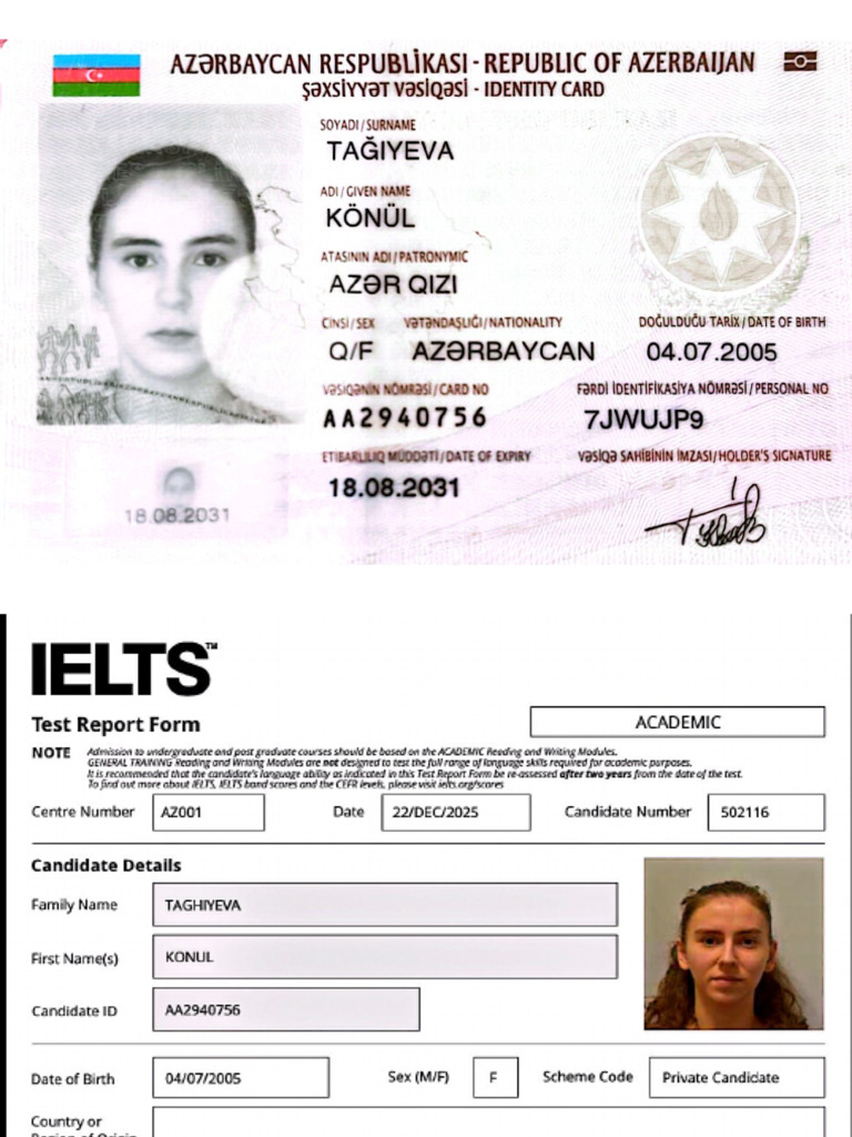 Ielts Konul Taghiyeva 2 | PDF