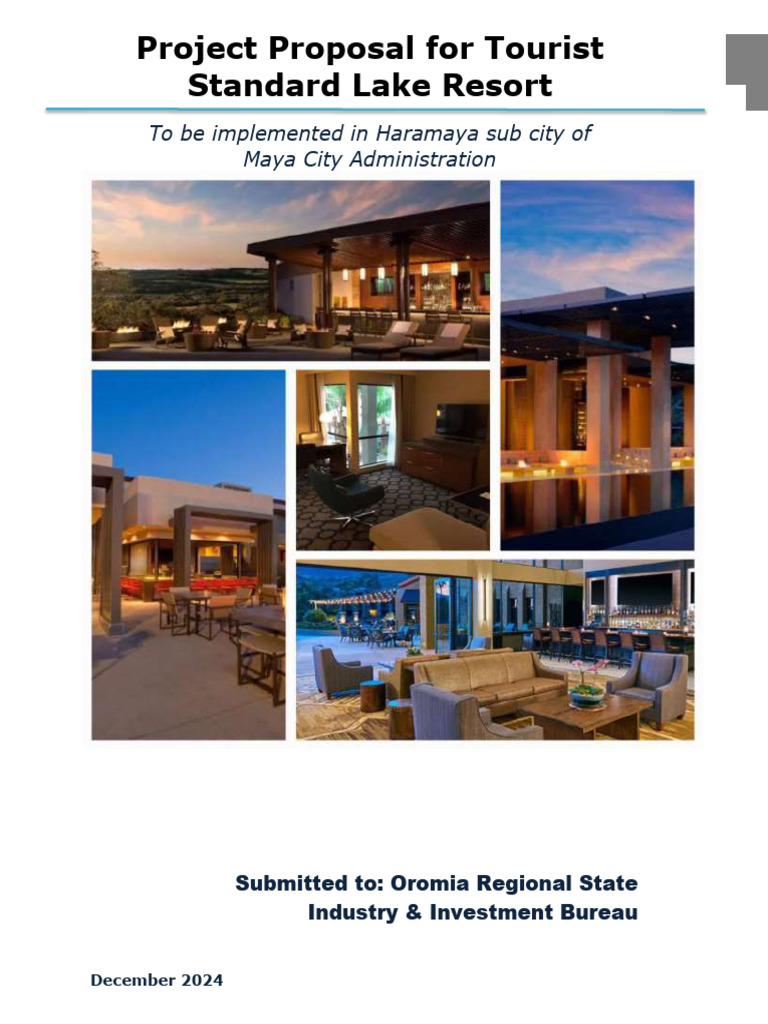 Tourist Resort Project Proposal in Maya | PDF | Net Present Value ...