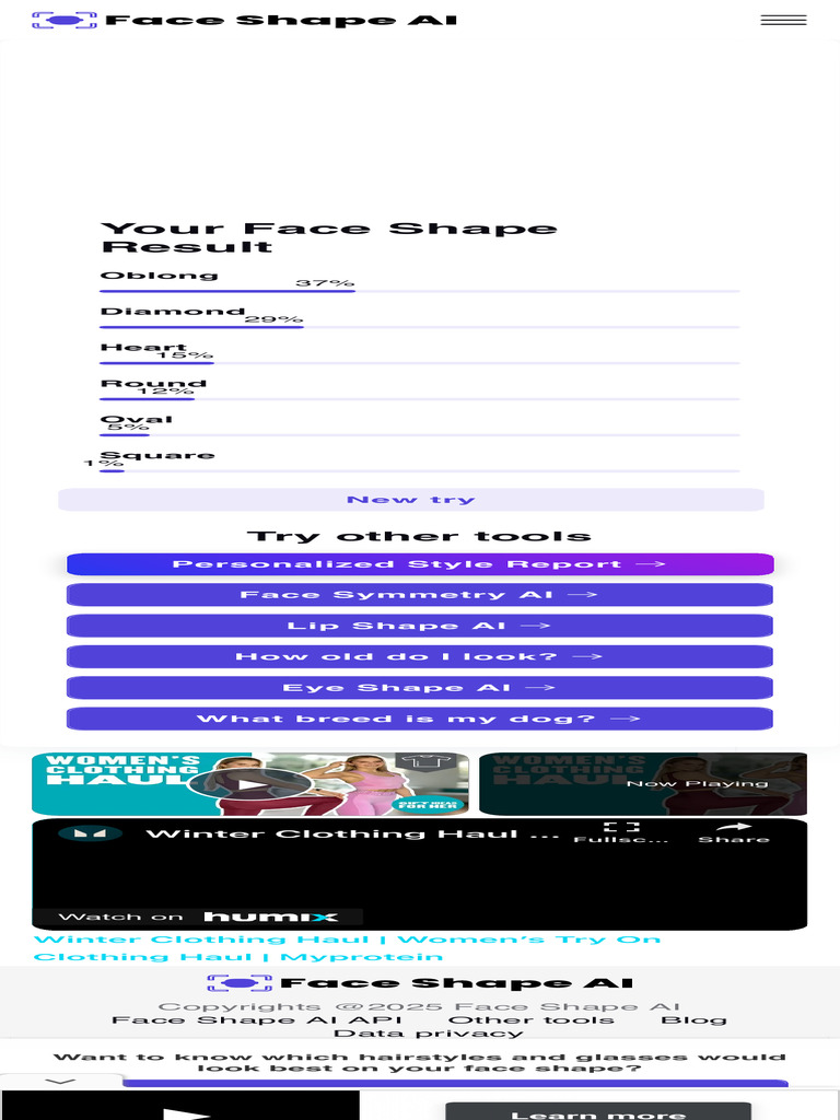 Face Shape Result | PDF