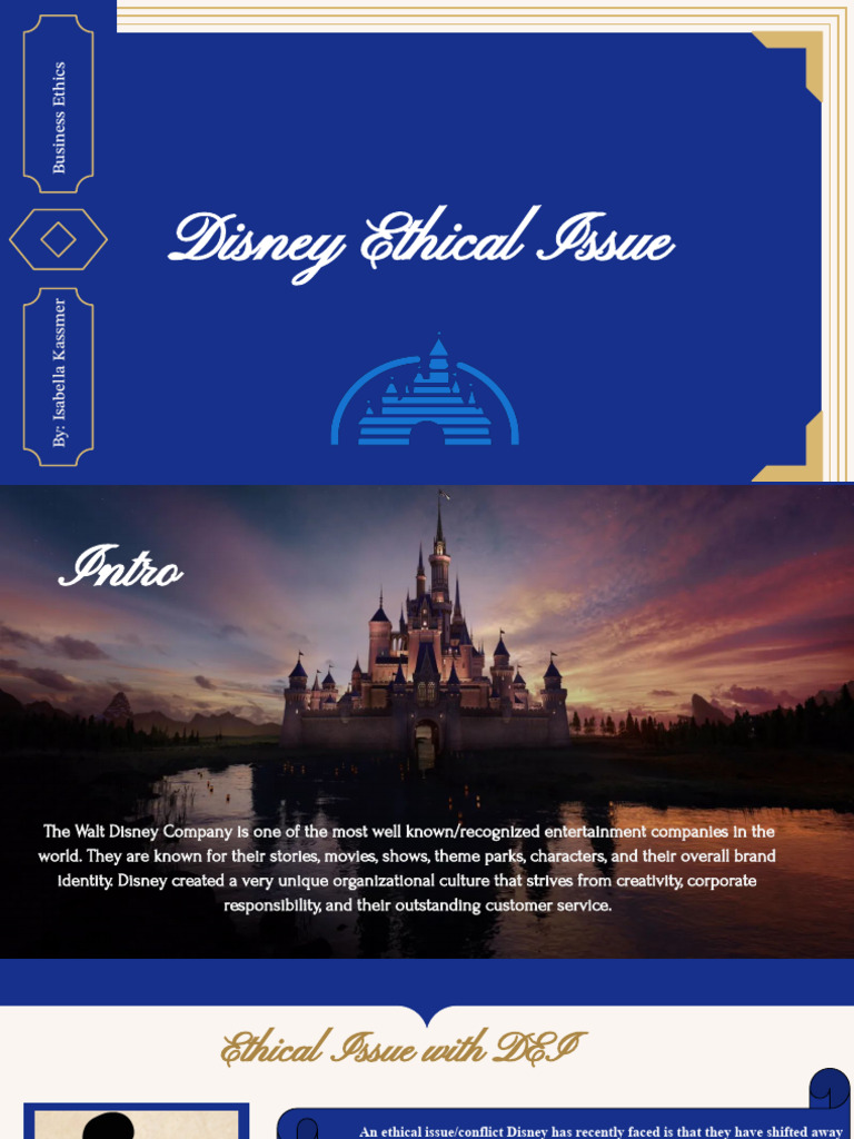 Disney's DEI Ethical Conflict Analysis | PDF | The Walt Disney Company ...
