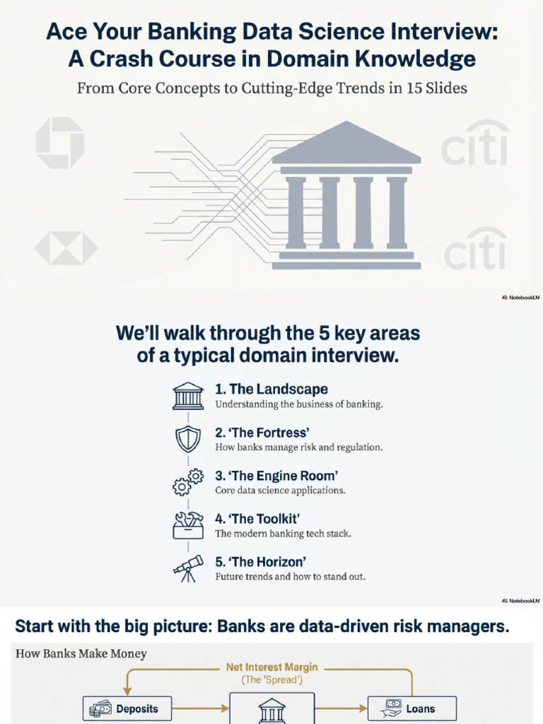 Banking Data Science Interview Crash Course | PDF