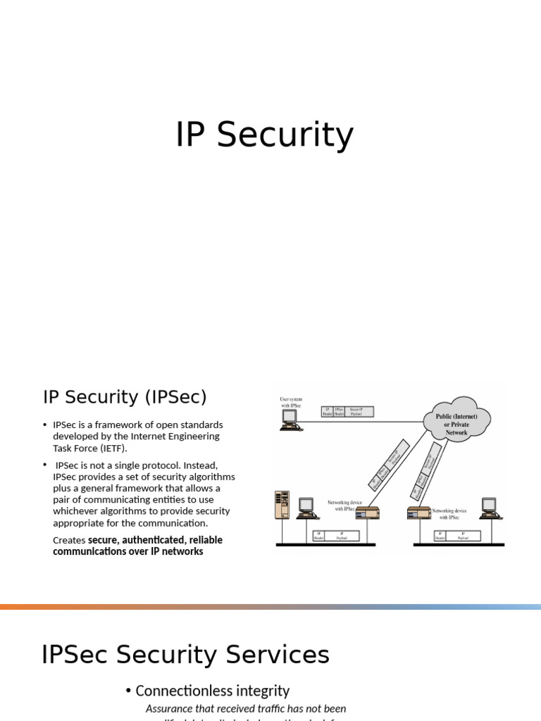 Understanding IP Security (IPSec) Basics | PDF | Internet Protocols ...