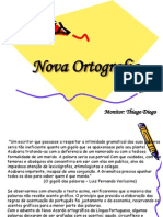 Nova Ortografia - Thiago Diogo