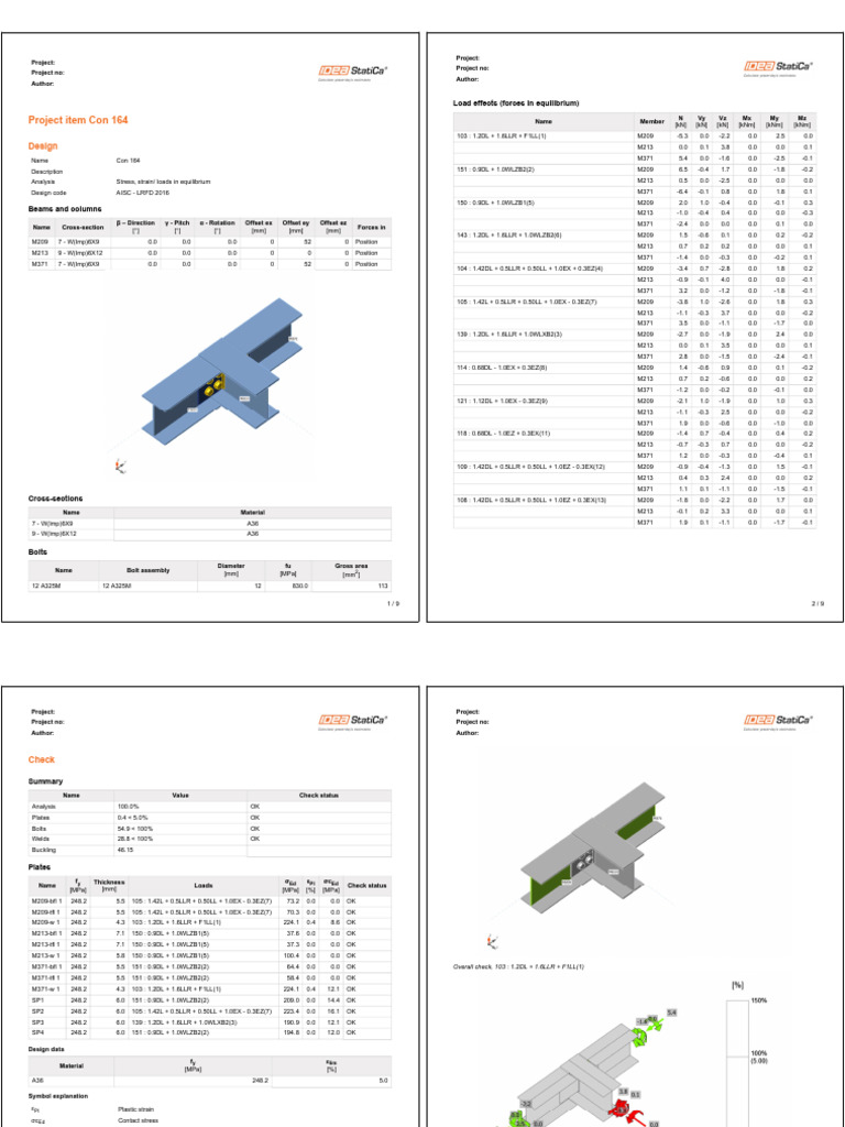 Connecction Design All | PDF | Mechanical Engineering | Mechanics