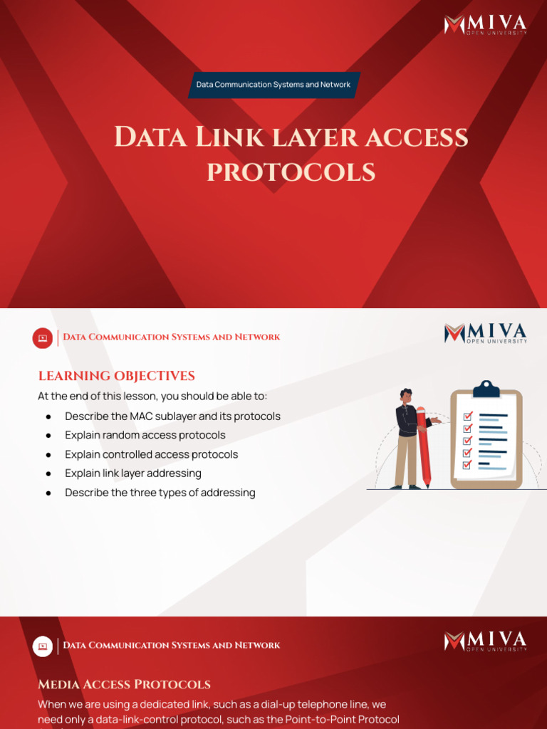 Data Link Layer Protocols Explained | PDF | Channel Access Method ...