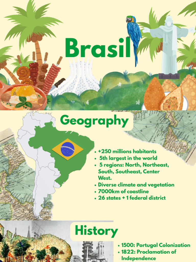 Discover Brazil: Geography, History & Culture | PDF
