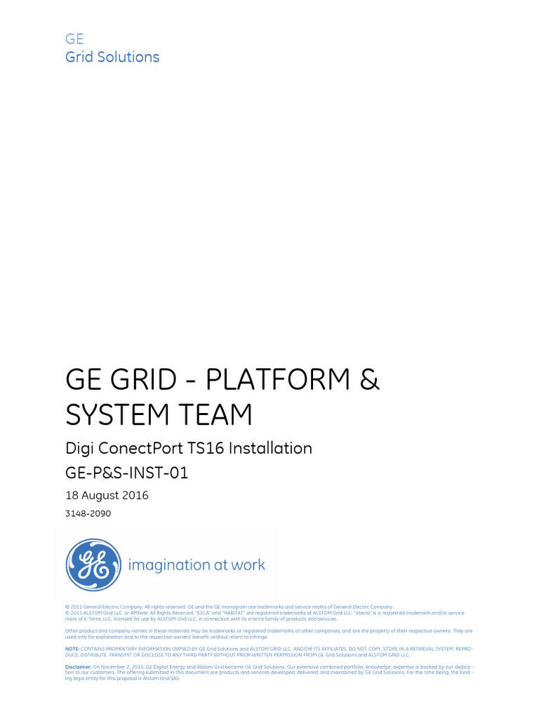 Digi ConnectPort TS16 Installation Guide | PDF | General Electric ...