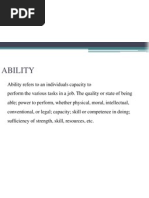 Ability