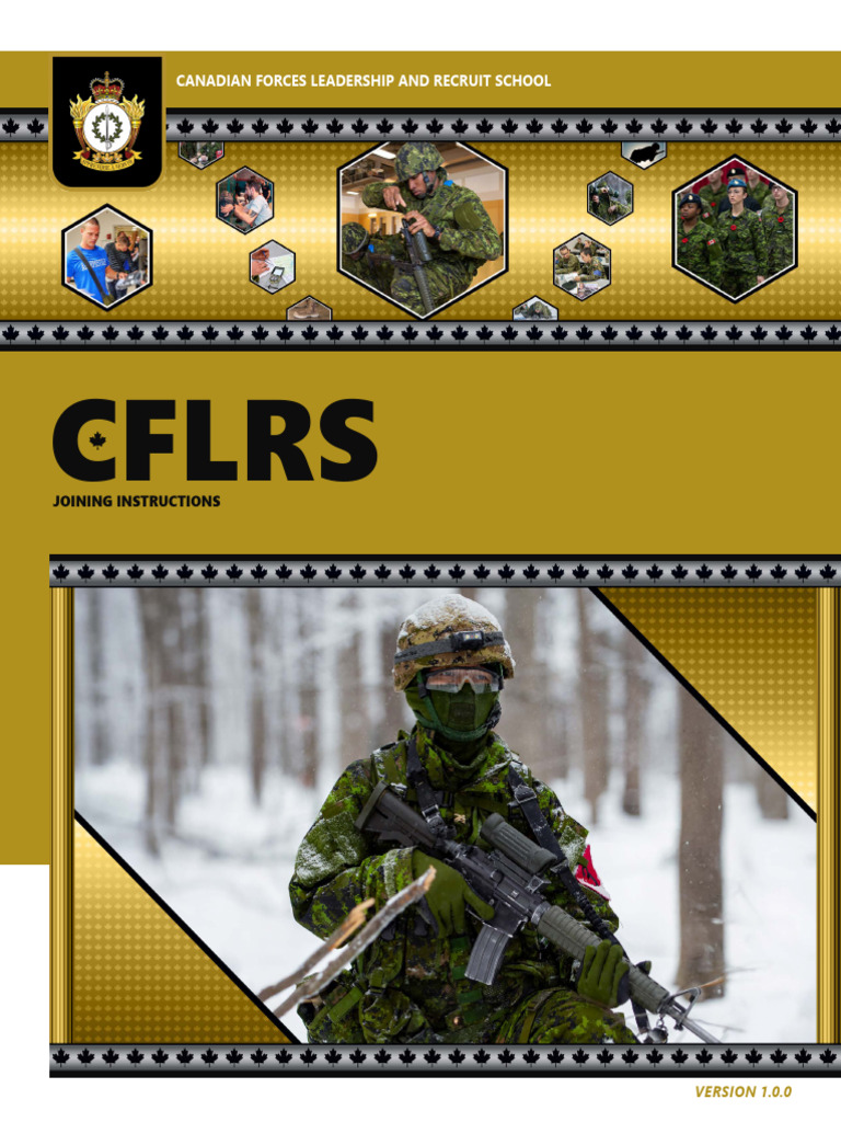 CFLRS Joining Instructions Guide | PDF | Cbrn Defense