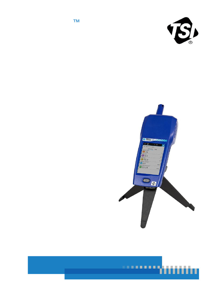 Q-Trak XP Indoor Air Quality Monitor Manual | PDF | Oxide | Nitrogen