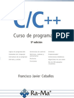Ceballos: C/C++ - Curso de programación 5Ed.