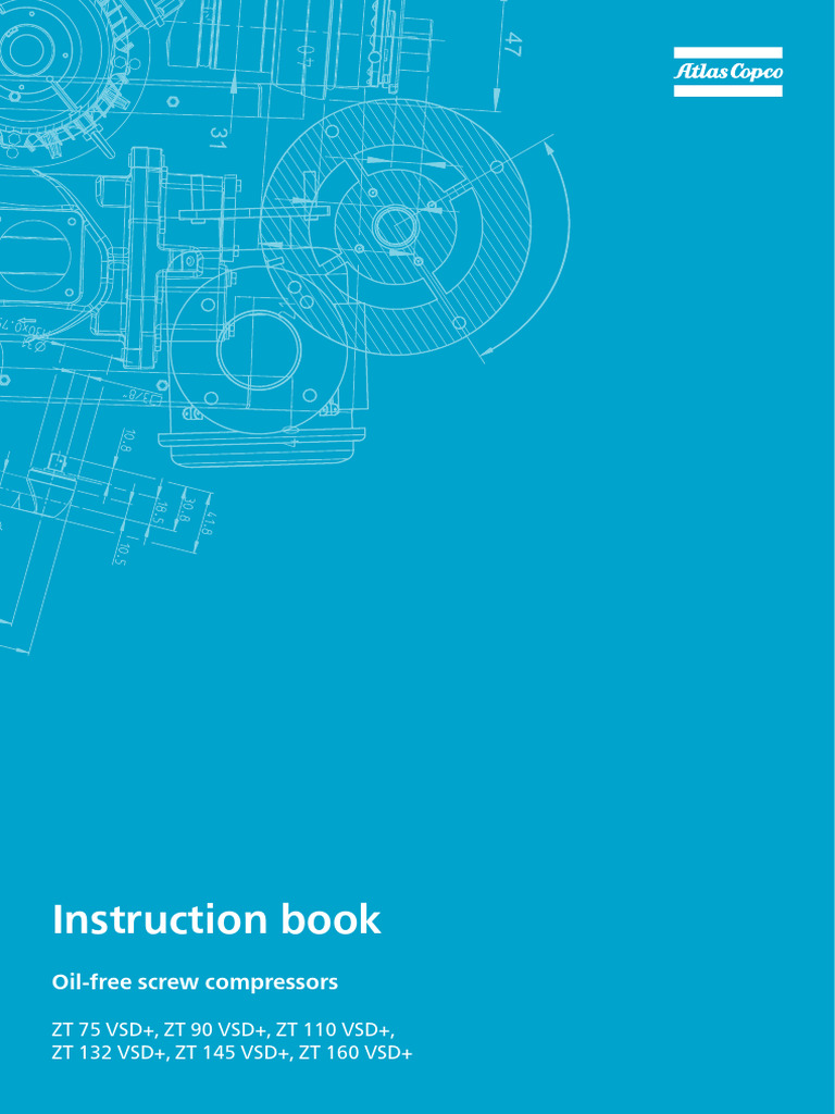 Atlas Copco Oil-Free Screw Compressors Guide | PDF | Valve | Mechanical ...