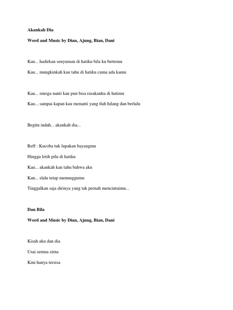 Lirik Lagu Sidepony Pdf