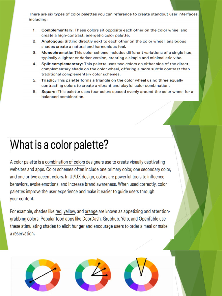 Color Pallette | PDF