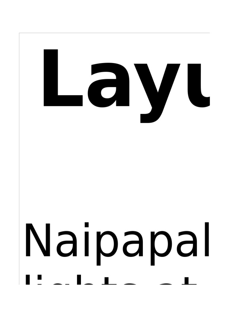 Layunin Demo | PDF