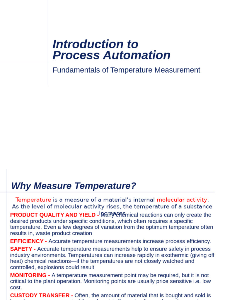 Understanding Temperature Measurement Basics | PDF | Thermocouple ...