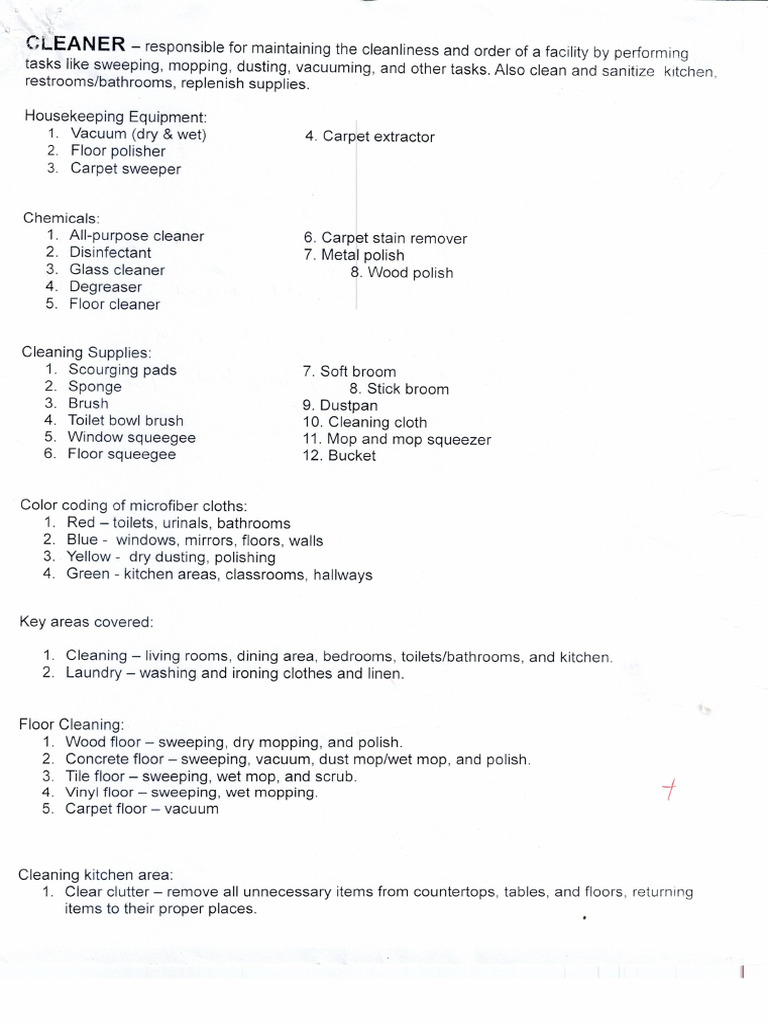 Cleaner Reviewer | PDF