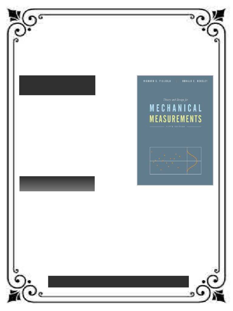 Theory and Design for Mechanical Measurements 5th Edition Richard S. Figliola ebook teaching ...