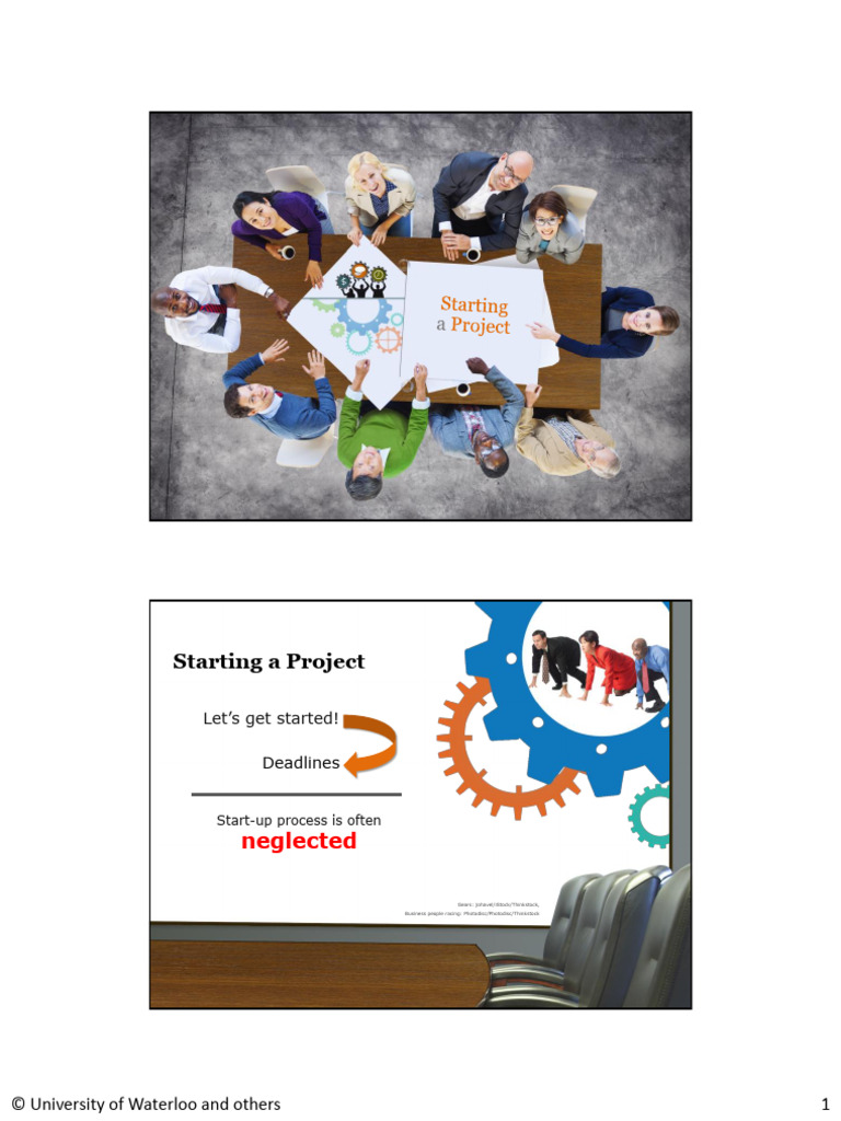 Starting a Project: Key Steps & Stakeholders | PDF | Project Management ...