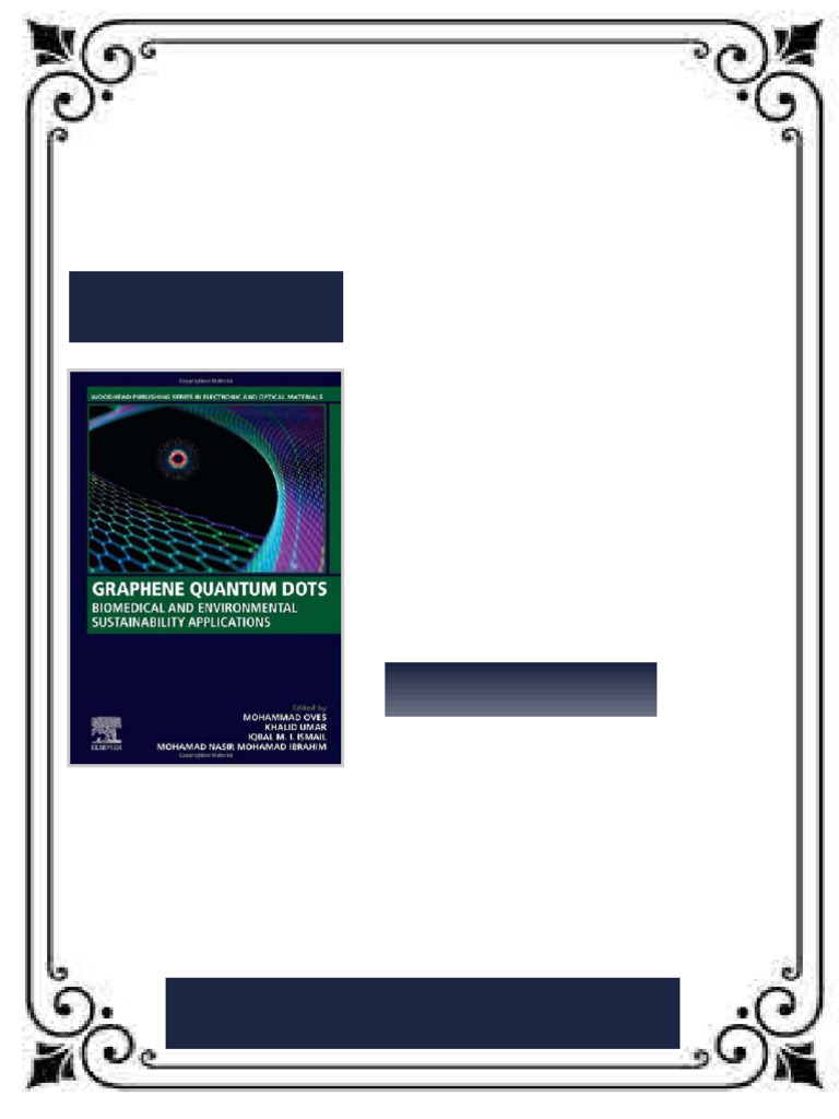 Graphene Quantum Dots: Biomedical and Environmental Sustainability ...