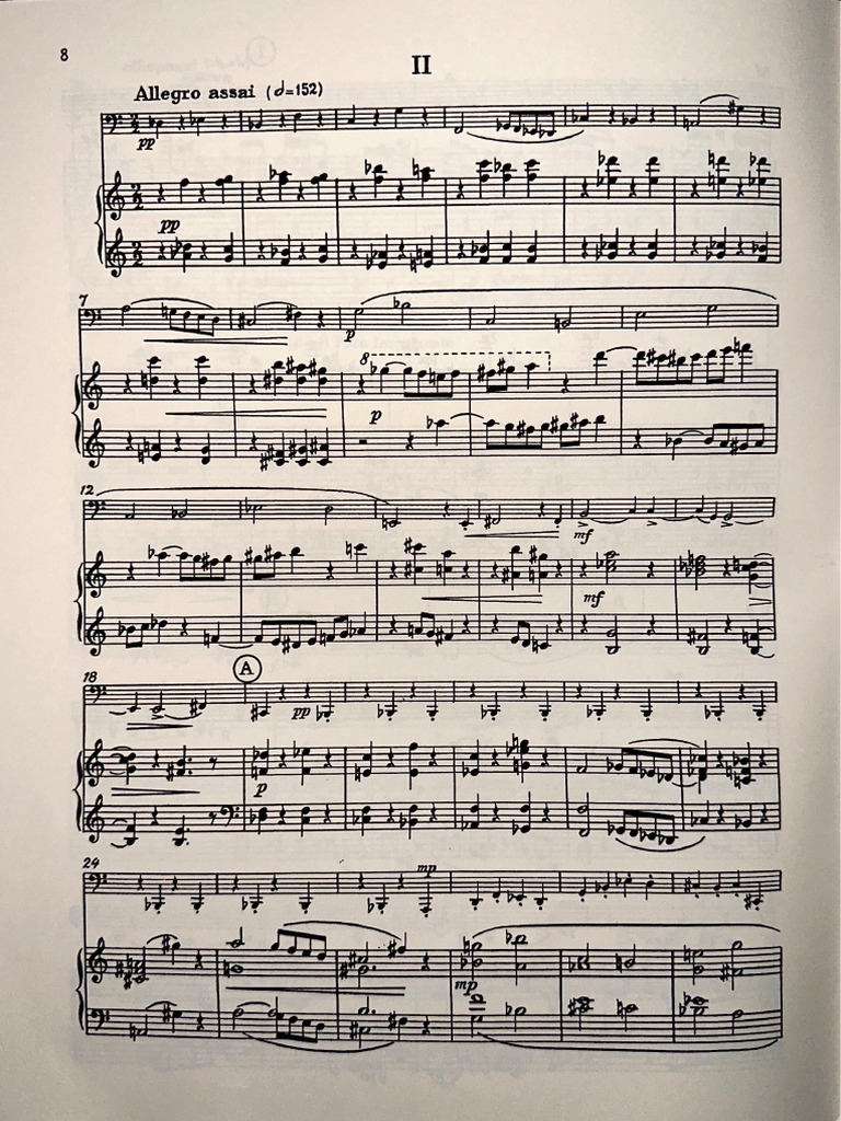 Himdemith Sonate Mvt 2 | PDF