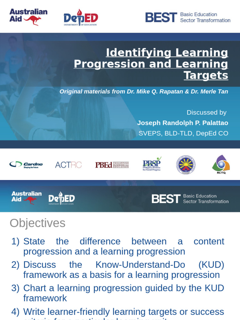 Learning Progression and Targets Guide | PDF | Learning | Shape